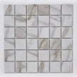 Square Calacatta Matt 4.8cm x 4.8cm Mosaic Tile