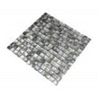 Square Mother Of Pearl Black 2mm (2cm x 2cm) 30.5cm x 30.5cm Mosaic Tile