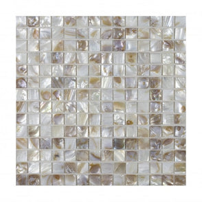 Square Mother Of Pearl Natural (2cm x 2cm) 30.5cm x 30.5cm Mosaic Tile