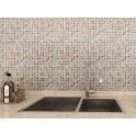 Square Mother Of Pearl Natural (2cm x 2cm) 30.5cm x 30.5cm Mosaic Tile