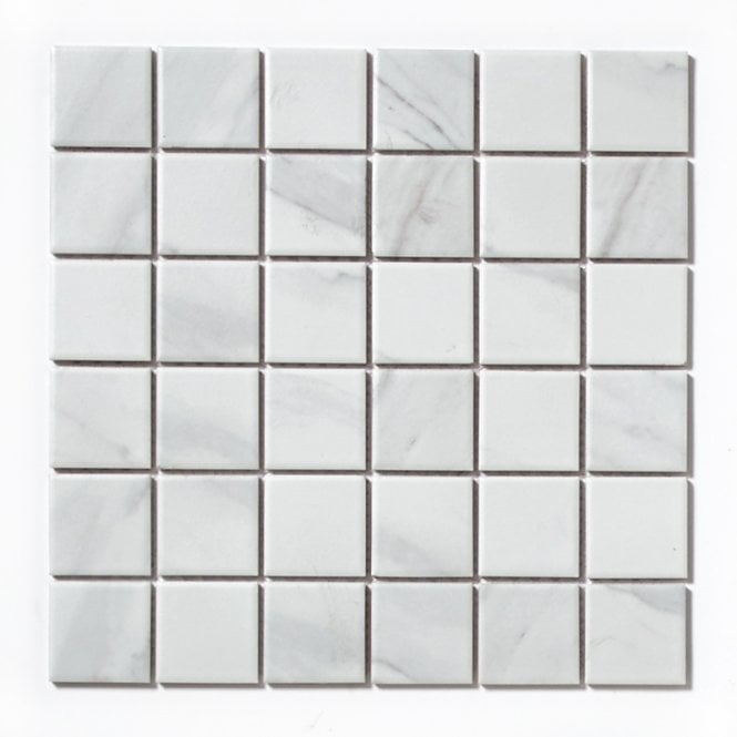 Square Staturio Matt 4.8cm x 4.8cm Mosaic Tile