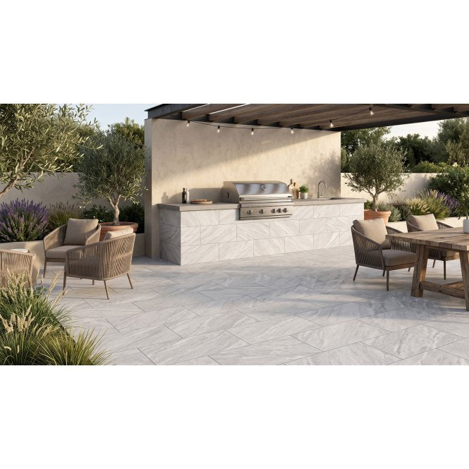 Star White 60cm x 120cm 18mm Slab Tile Pallet Deal