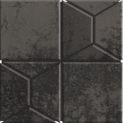 StarDust Pyramid Grey 30cm x 30cm Mosaic Tile