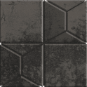 StarDust Pyramid Grey 30cm x 30cm Mosaic Tile