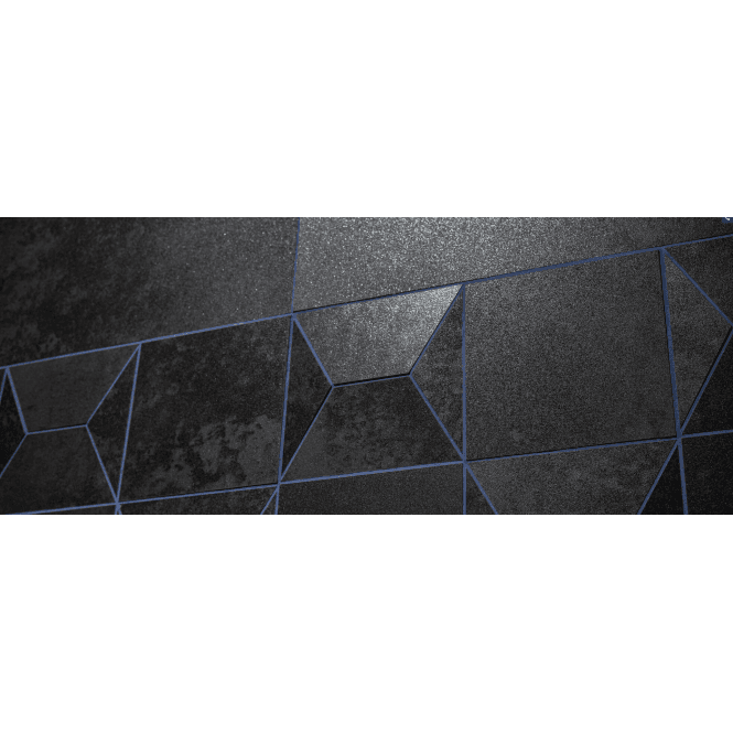 StarDust Pyramid White 30cm x 30cm Mosaic Tile
