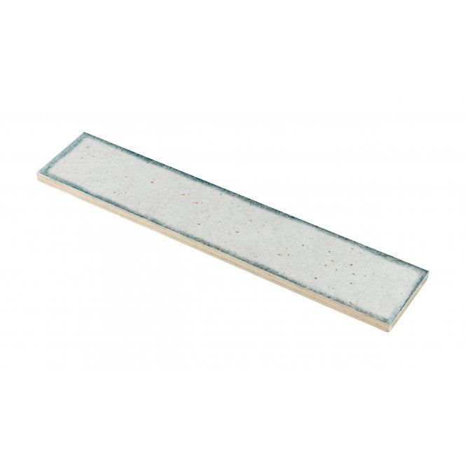 Starlight Blue Gloss Deco Ceramic Indoor Wall tile 5cm x 25cm