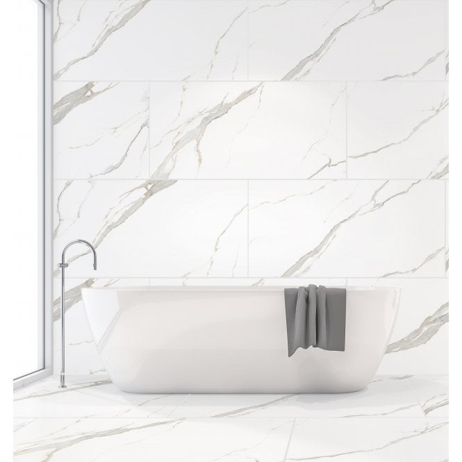 Statuario Scala Wall & Floor Tile 60cm x 120cm