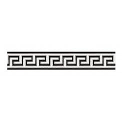 Staturio Greek Key Border 9.8cm x 60cm Wall & Floor Tile