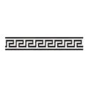 Staturio Greek Key Border 9.8cm x 60cm Wall & Floor Tile