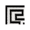 Staturio Greek Key Corner 9.8cm x 9.8cm Wall & Floor Tile