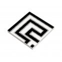 Staturio Greek Key Corner 9.8cm x 9.8cm Wall & Floor Tile