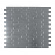 Steel Brick Thin 30cm x 30cm Peel & Stick Mosaic Tile