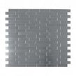 Steel Brick Thin 30cm x 30cm Peel & Stick Mosaic Tile