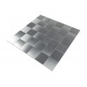 Steel Square 30cm x 30cm Peel & Stick Mosaic Tile