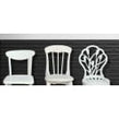 Bouquet Tiles Stick White 6.2cm x 38.2cm Wall Tile