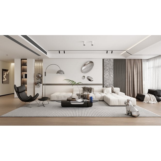 Stockholm Classic Grey SPC 3D 16.5cm x 244cm x 23mm Wall Panel Box Deal