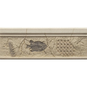 Stone Fish Beige 12cm x 33cm Border Tile