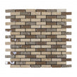 StoneBrick Beige 30cm x 30cm Peel & Stick Mosaic Tile