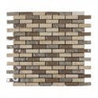 StoneBrick Beige 30cm x 30cm Peel & Stick Mosaic Tile
