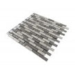 Stonebrick Grey 30cm x 30cm Peel & Stick Mosaic Tile
