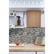 Stonebrick Grey 30cm x 30cm Peel & Stick Mosaic Tile