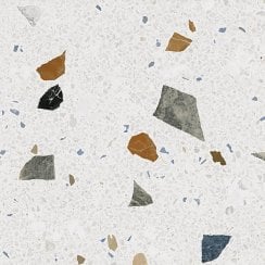 Stracciatella Ivory Terrazzo Mix 60cm x 60cm Wall & Floor Tile