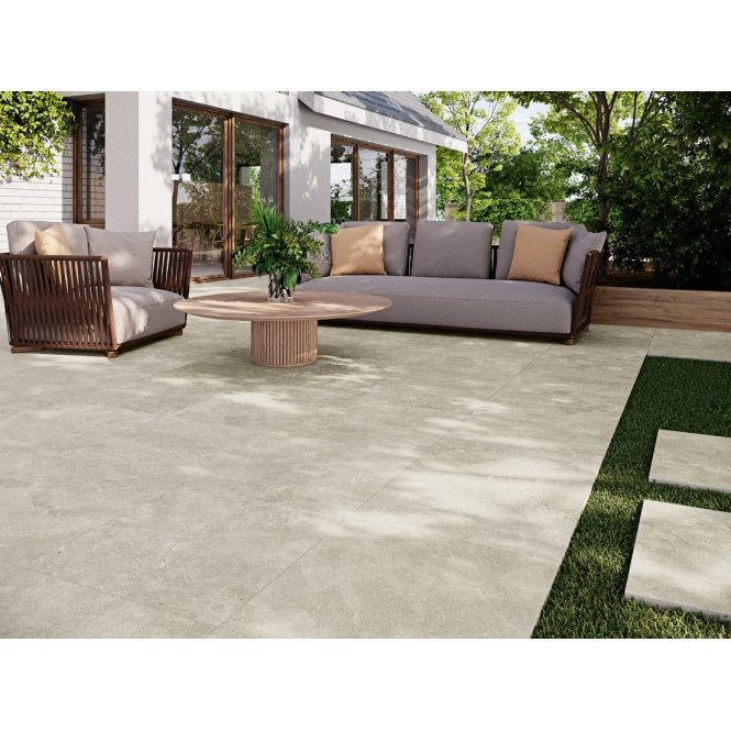 Made In Spain Street Bone 61cm x 91cm 2cm Slab Tile 24.5 SQM Project Pack