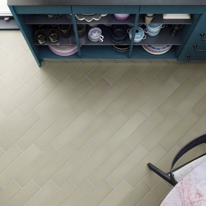 Equipe Stromboli Evergreen 9.2cm x 36.8cm Wall & Floor Tile