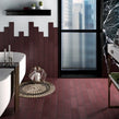 Equipe Stromboli Oxblood 9.2cm x 36.8cm Wall & Floor Tile