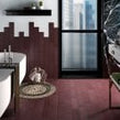 Equipe Stromboli Oxblood 9.2cm x 36.8cm Wall & Floor Tile