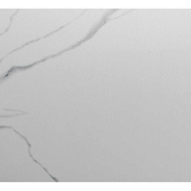 Sugar Effect White Marble 60cm x 60cm Wall & Floor Tile