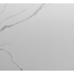 Sugar Effect White Marble 60cm x 60cm Wall & Floor Tile