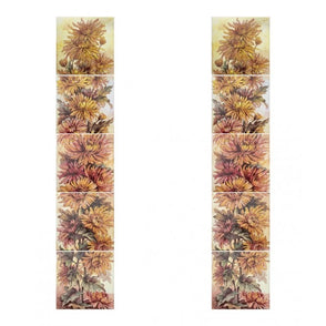 Sunflower Fireplace 15.2cm x 15.2cm Wall Tile