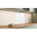 Super Relief White 20cm x 25cm Wall Tile