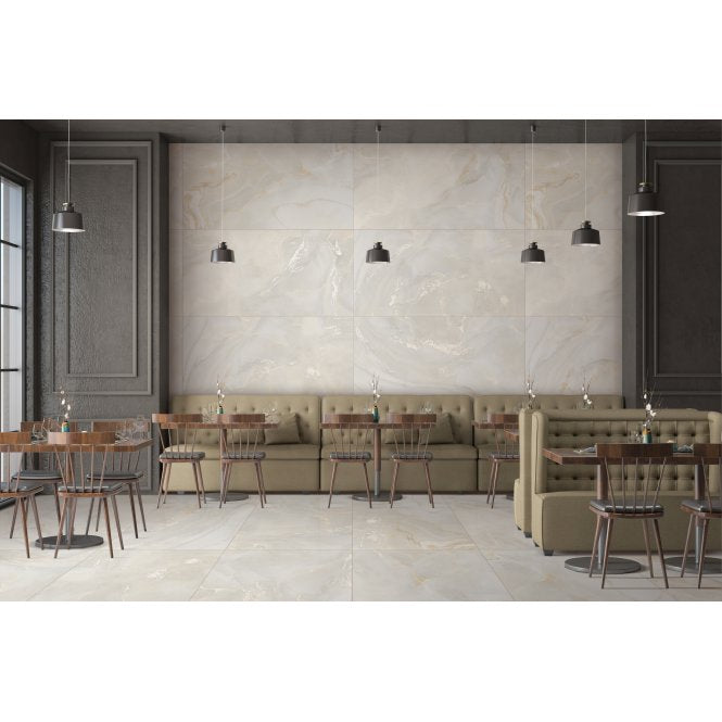 Supra Onyx Beige 60cm x 120cm Wall and Floor Tile