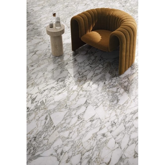 Italian Design Supreme Memories Bianco Vagli 60cm x 120cm Wall and Floor Tile