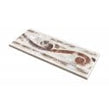 Heckstream Swirl Cameo Beige CAM 316 10cm x 20cm Border Tile