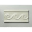 Heckstream Swirl Cream 7.5cm x 15cm Border Tile