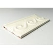 Heckstream Swirl Cream 7.5cm x 15cm Border Tile