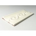 Heckstream Swirl Cream 7.5cm x 15cm Border Tile