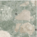 Taco Bastia Verde 4cm x 4cm Wall & Floor Tile