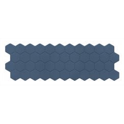 Talara Hex Ocean 17cm x 52cm Wall & Floor Tile