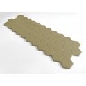 Talara Hex Yellow 17cm x 52cm Wall & Floor Tile