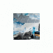 Peronda Tangier Blue Decor 33cm x 33cm Wall & Floor Tile