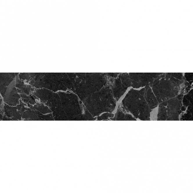 Tattoo Black 7.5cm x 30cm Wall Tile