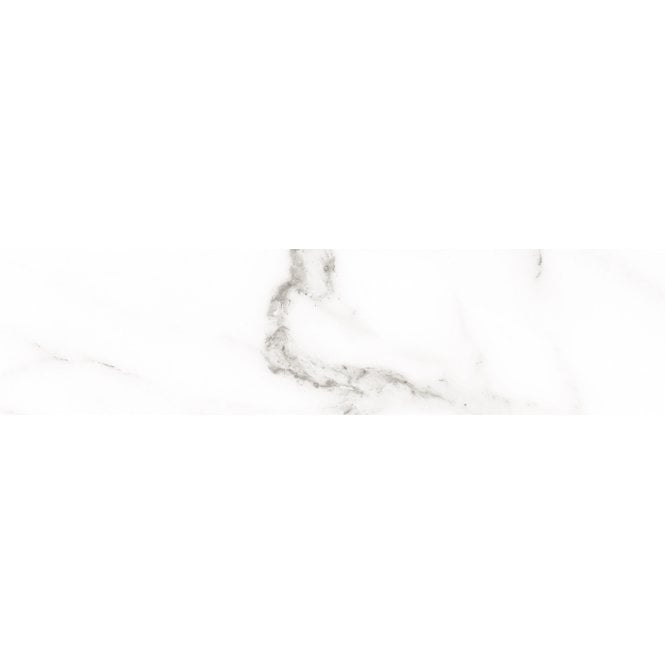 Tattoo White 7.5cm x 30cm Wall Tile