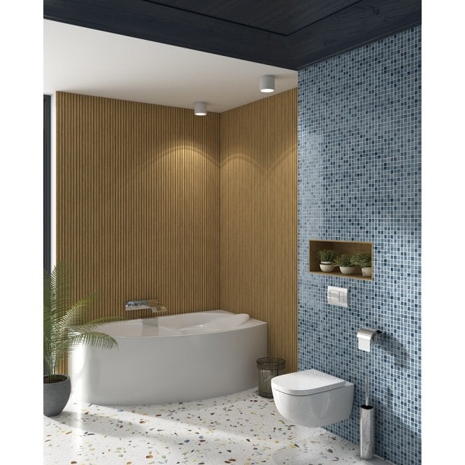 Tender Blue Mix 31.7 x 31.7cm Mosaic Tile