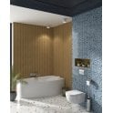 Tender Blue Mix 31.7 x 31.7cm Mosaic Tile