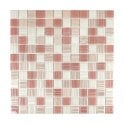 Tender Coral Mix 31.7 x 31.7cm Mosaic Tile