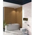 Tender Coral Mix 31.7 x 31.7cm Mosaic Tile